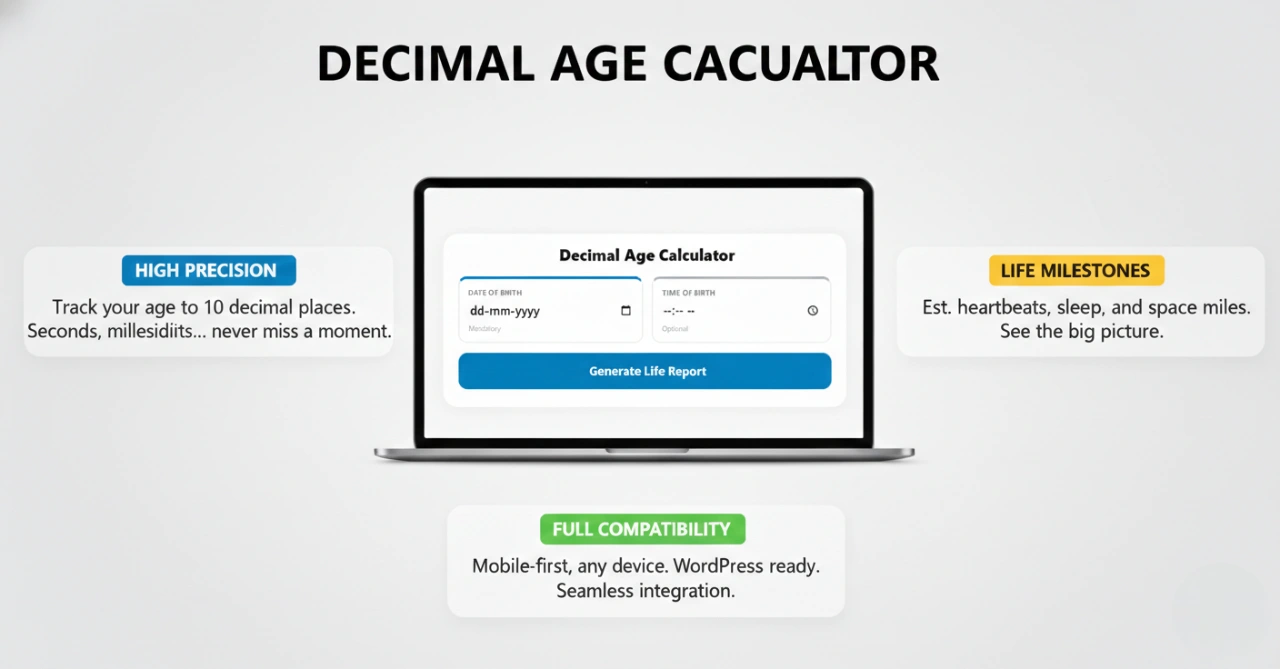 Decimal Age Calculator