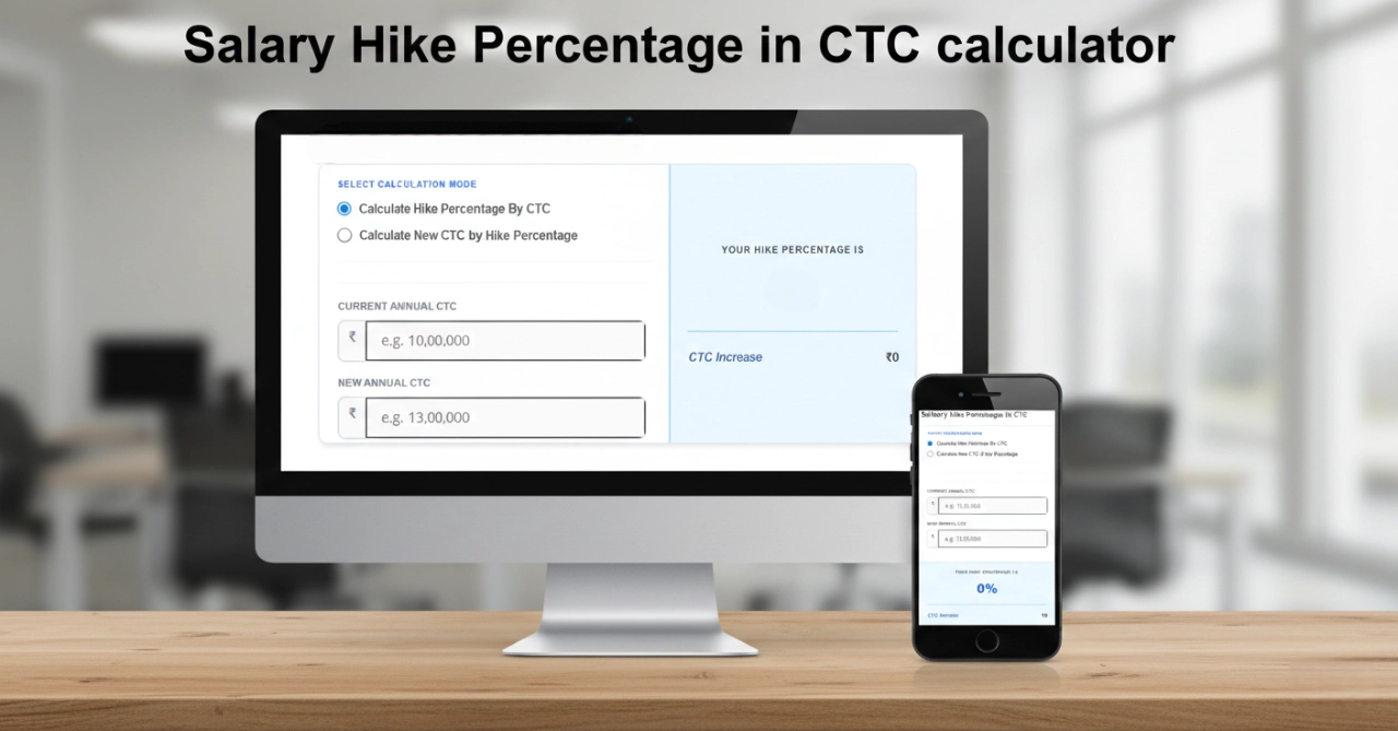 Salary Hike Percentage in CTC Calculator