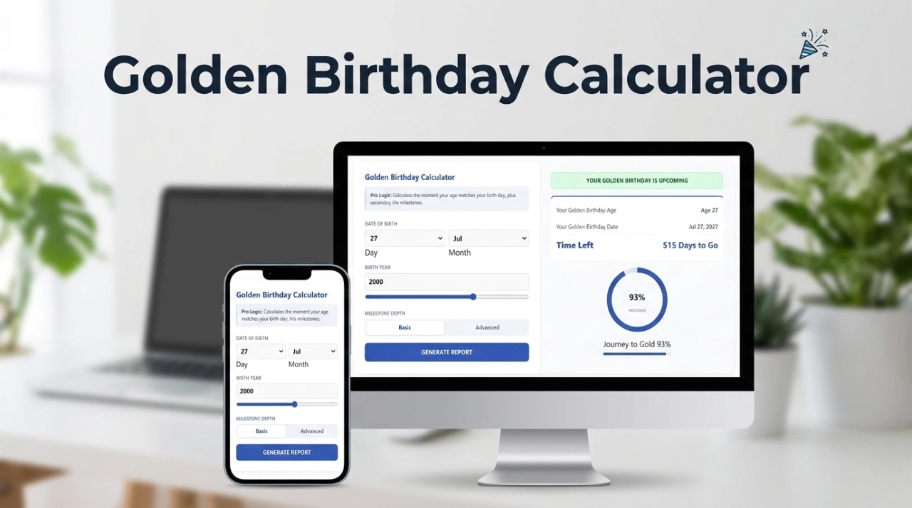 Golden Birthday Calculator - What is my Golden Birthday?