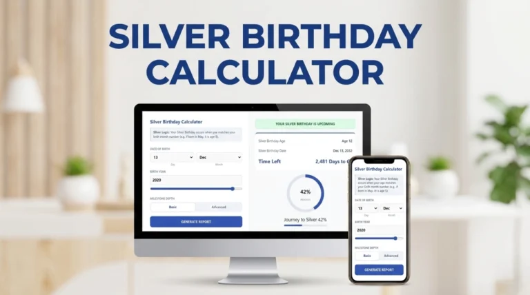Silver Birthday Calculator - Calculate Your Silver Birthday