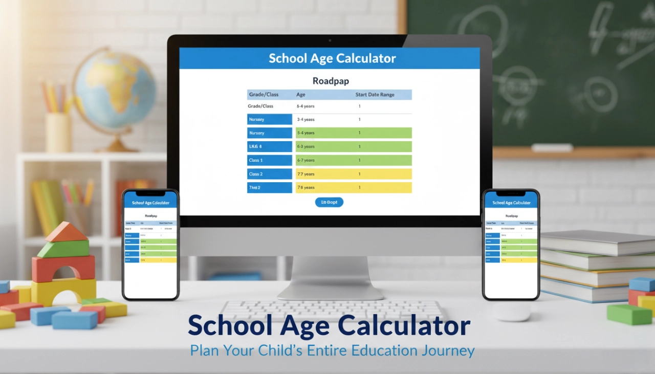 School Age Calculator| School Age Admission Calculator