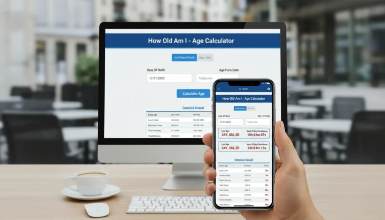 How Old Am I Today? Exact Age Calculator Online