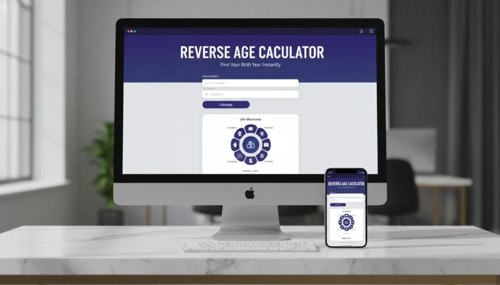 Reverse Age Calculator – Age to Date of Birth Tool