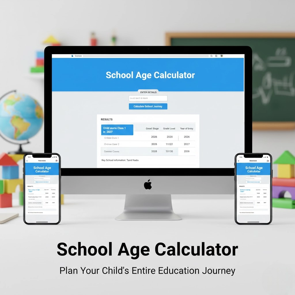 School Age Calculator| School Age Admission Calculator