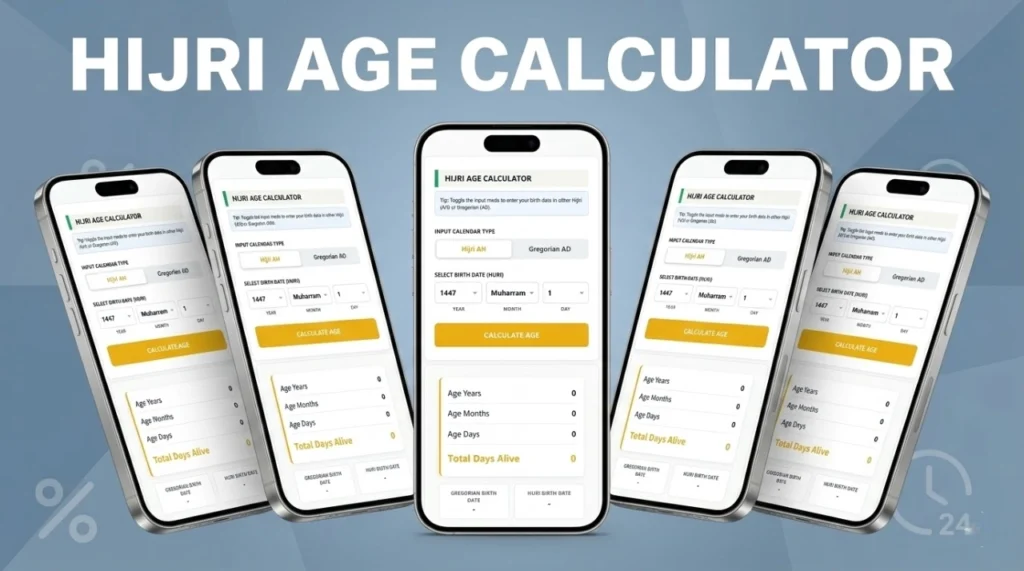 Islamic Age Calculator (Hijri Age Calculator)